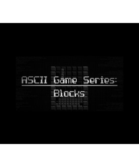 ASCII Game Series: Blocks Steam Steam Key GLOBAL